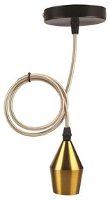 Метална висяща лампа в златист цвят - Candellux Lighting