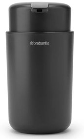 Дозатор за течен сапун Brabantia ReNew 1003133, 250 мл, Нехлъзаща основа, Без прокапване, Тъмносив