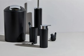 Черен пластмасов комплект аксесоари за баня Calvo – Wenko