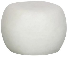 Бяла кръгла масичка за кафе ø 50 cm Pebble – vtwonen