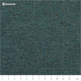 Тюркоазен U-образен разтегателен диван, десен ъгъл Scandic Lagom - Miuform