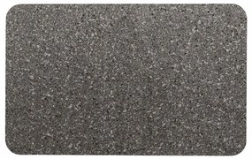 Антрацитен килим за баня 50x80 cm Granite – douceur d'intérieur
