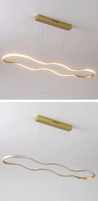LED висяща лампа за таван LHJ027-CP 120 см златиста