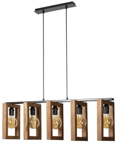 Пендел ТИЕРА, палисандър, 5xE27