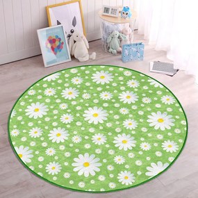 Зелен детски килим ø 100 cm Comfort - Mila Home