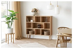 Кръгла странична масичка от масивен дъб ø 40 cm Jena – House Nordic