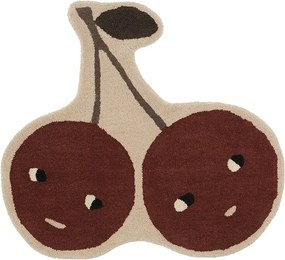 Детски килим със смес от вълна 86x76 cm Cherry – OYOY Mini