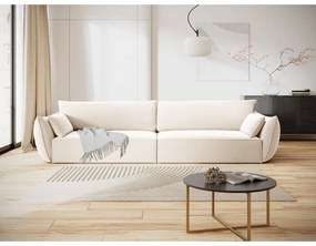 Бежов кадифен диван 248 cm Vanda – Mazzini Sofas