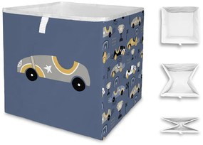 Детска кутия за съхранение от плат Ralley - Butter Kings