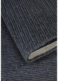 Тъмносив ръчно изработен вълнен кръгъл килим ø 160 cm Francois – Villeroy&amp;Boch