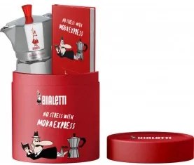 Bialetti - Сет кафеварка Moka Express за 3 кафета, бележник