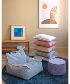 Детска възглавница за диван от рипсено кадифе в цвят мента Bolster – Wigiwama