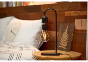 Черна настолна лампа (височина 36,5 cm) Evaro - Gingko