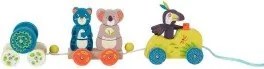 Moulin Roty - Играчка за дърпане - влак 668370
