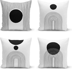 Калъфки за възглавници в комплект 4 бр. 43x43 cm Simple Arch – Minimalist Cushion Covers