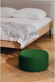 Зелена вълнена табуретка Folk – noo.ma