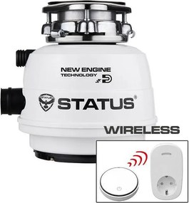 Status Next 200 Wireless Мелница за хранителни отпадъци Диспозер