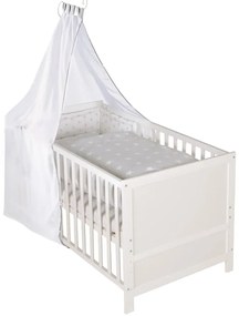 Бяло детско легло 70x140 cm - Roba