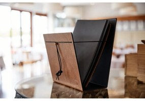 Стойка за списания от метал и еко кожа Bull M – LIND DNA