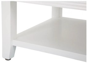 Масичка за кафе от бяла ела 60x90 cm Shine - Mauro Ferretti