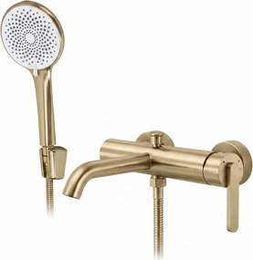 Смесител за вана Rea Ontario Side Brush Gold