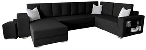 Разтегателен диван в П-образна форма JENER, 326x90x180, itaka 15, десен
