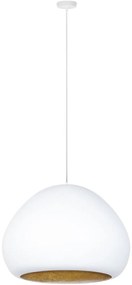 Пендел LAVA 1xE27/15W/230V бял/златист