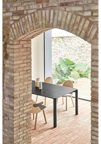 Черна маса за хранене , 180 x 100 cm Atlas - Teulat