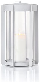 Светлосив LED фенер с USB (височина 35 cm) Firefly – Zone