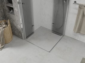 Mexen Lima Двойна сгъваема душ кабина 90 x 90 см, прозрачна, хром - 856-090-090-02-00