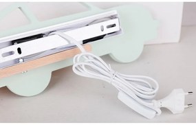 Детска лампа в цвят мента Car - Candellux Lighting
