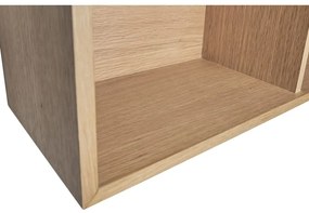 Стенен рафт в декор от дъбово дърво Collect - Hübsch