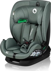 Lionelo - Детско столче за кола с въртяща се основа LAVENDER i-Size 76-150 cm Фисташково зелено