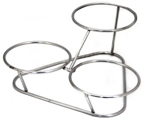 BH-Иноксова стойка за купи за блок маса 3-ка (WP-III D)