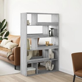 3309497 vidaXL Разделител за стая сив сонома 100x33x156,5 см инженерно дърво