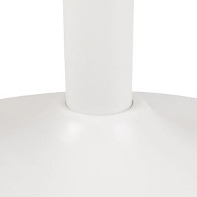 Бяла кръгла масичка за кафе с керамичен плот ø 60 cm Malta – Actona