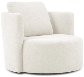 Бял въртящ се стол Nael - Interieurs 86