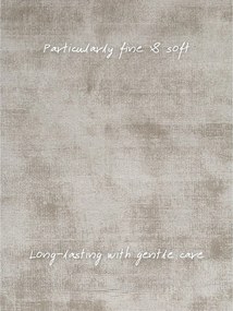 Сив ръчно изработен килим от вискоза 200x300 cm Noemi – Vikosa