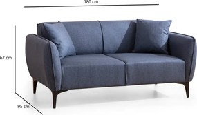 Син диван Belissimo – Balcab Home
