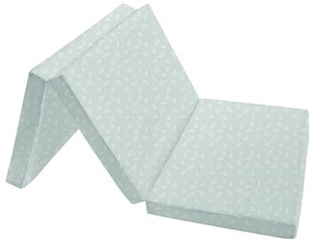 KIKKA BOO Сгъваем матрак 60/120/5 см. LEAVES MINT