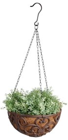Метална висяща и стенна саксия за цветя ø 30 cm – Esschert Design