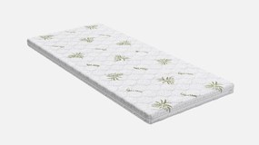 Топ матрак Sleepy, Aloe Comfort, 90x190x7, Твърд, Eластична пяна