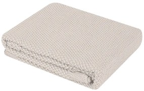 KIKKA BOO Плетено памучно одеяло DREAM BIG BEIGE