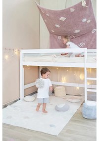 Розов ръчно изработен памучен детски килим подходящ за пране 140x200 cm Noah – Lorena Canals