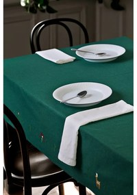 Покривка за маса с коледен мотив със смес от памук 150x270 cm Christmas Fable – JUNA