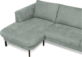 Светлосив ъглов диван (ляв ъгъл) Gomero – Scandic