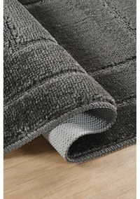 Антрацитни килими за баня в комплект от 2 бр. 50x80 cm Cerceve – Foutastic