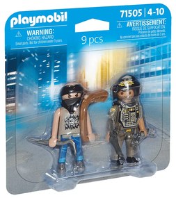 Playset Playmobil Полиция Крадец 9 Части