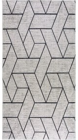 Светлосив килим, подходящ за миене 120x180 cm - Vitaus