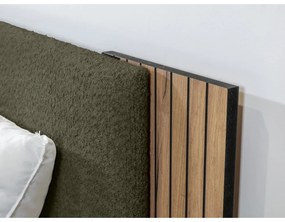 Зелено двойно легло с включена подматрачна рамка 160x200 cm Lior – Bobochic Paris